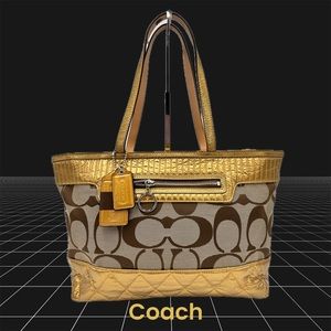 Coach Poppy Tote Bag